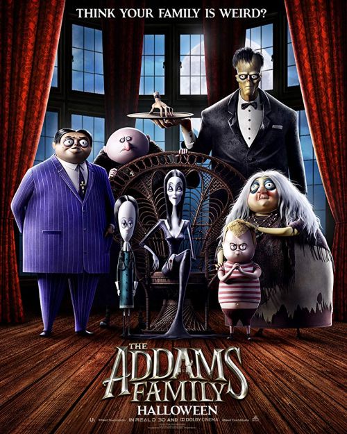 movie posters, promotional posters, the addams family