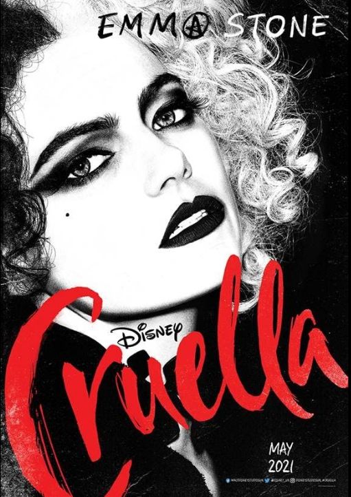 movie posters, promotional posters, walt disney studios, cruella