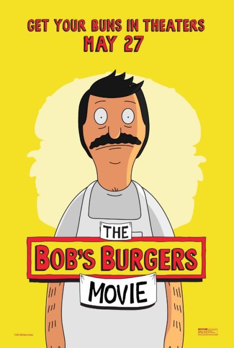 movie posters, promotional posters, 20th century studios, the bobs burgers movie, the bobs burgers movie posters