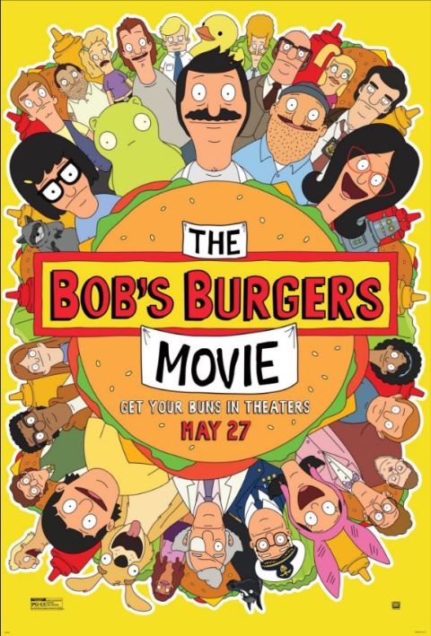 movie posters, promotional posters, 20th century studios, the bobs burgers movie, the bobs burgers movie posters