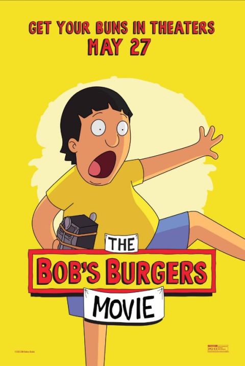 movie posters, promotional posters, 20th century studios, the bobs burgers movie, the bobs burgers movie posters