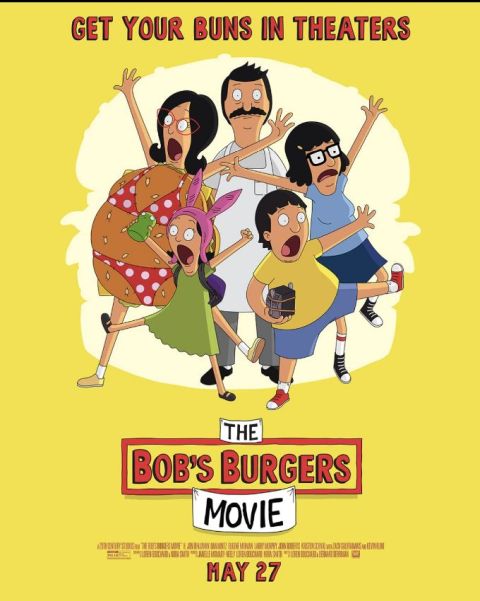 movie posters, promotional posters, 20th century studios, the bobs burgers movie, the bobs burgers movie posters