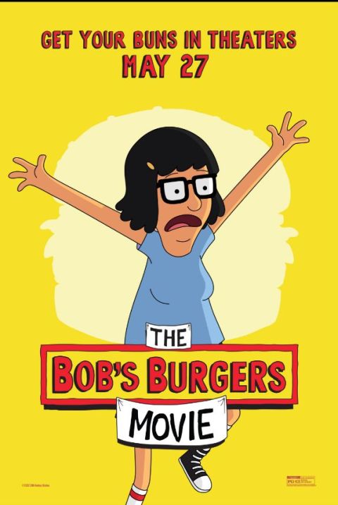 movie posters, promotional posters, 20th century studios, the bobs burgers movie, the bobs burgers movie posters